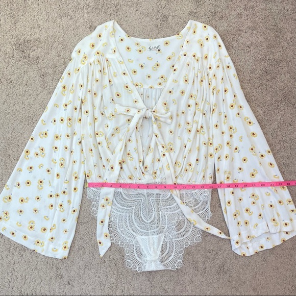 Intimately Free People Floral Bodysuit - Picture 11 of 16